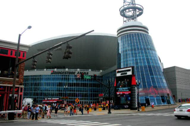 Bridgestone Arena. Nashville, TN