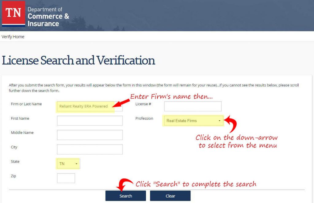 Do You Need to Verify a TN Real Estate Agent's License? Homes for