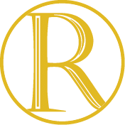 Reliant Realty Circle Logo in gold color