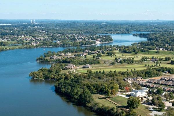 Foxland Harbor Neighborhood aerial view. Photo Foxland Harbor Golf & Country Club. Reliant Realty ERA Powered.