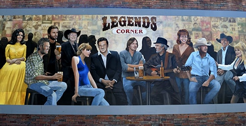 Legends of Country Music Mural. Moving to Tennessee. Reliant Realty