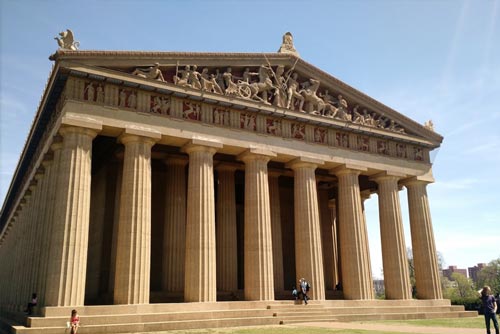 The Nashville Parthenon. Reliant Realty ERA Powered