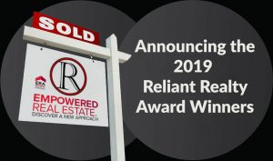 2019 Reliant Realty Award Winners post Featured Image