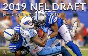 Indianapolis Colts Edwin Jackson & D'Qwell Jackson - Tennessee Titans Delanie Walker: 2019 NFL Draft Nashville