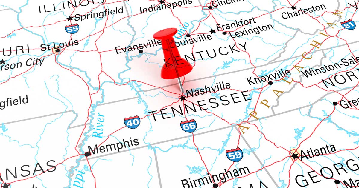 red-thumbtack-tennessee-state-usa-map-3d-rendering