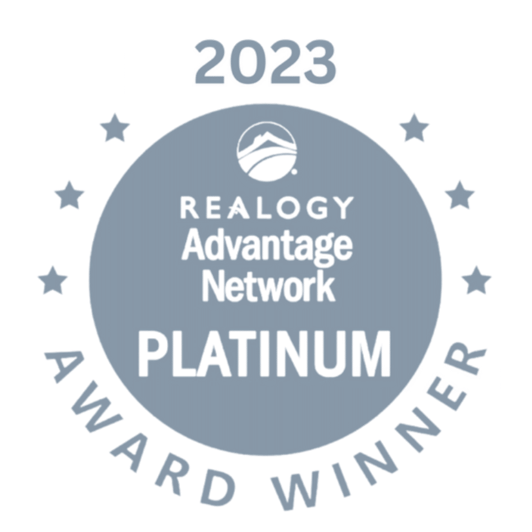 2023 Realogy Advantage Network Platinum Award Winner logo