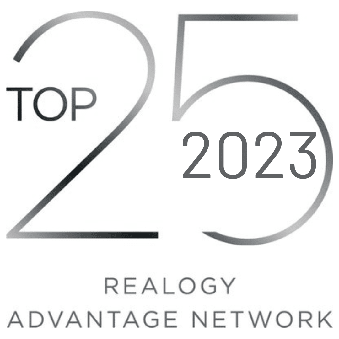 Top 25 of 2023 Realogy Advantage Network Award logo